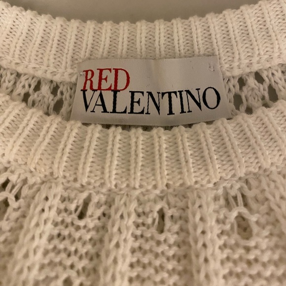 RED Valentino Spa Dress - White - Crochet - XS - Picture 3 of 6